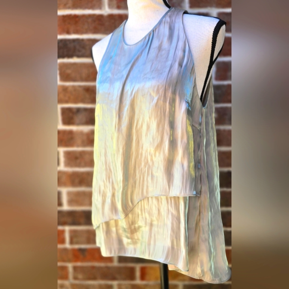Elizabeth And James Iridescent Layered Women's Top